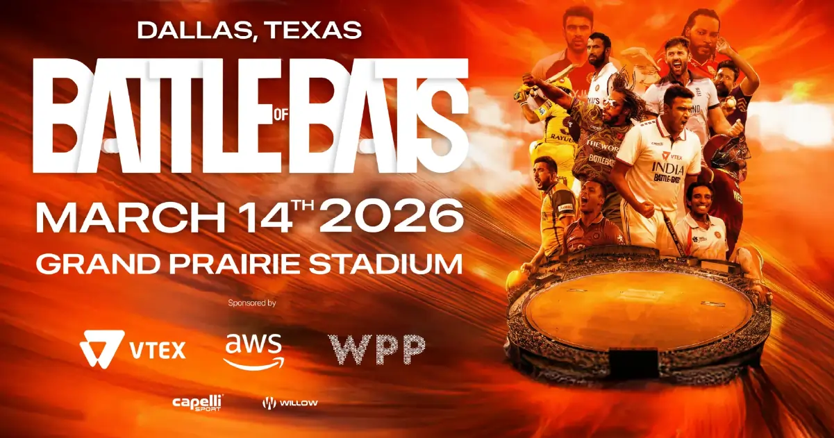 Battle Of Bats Cricket Match March 14 2026 Dallas TX Aa Mini Web March 14.webp